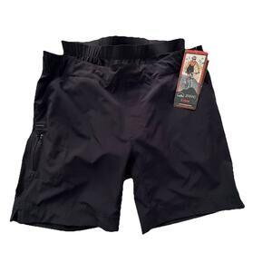 New ZOIC Core Posh Short Black and Liner Cycling Shorts Womens Sz L NWT